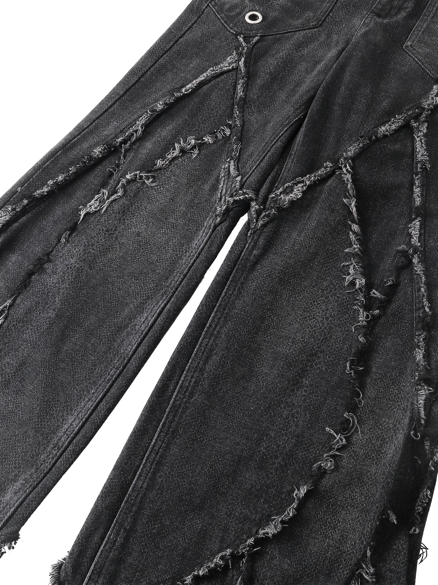 ECLIPSE OF THE BLOODMOON COBRA PRINT BAGGY JEANS