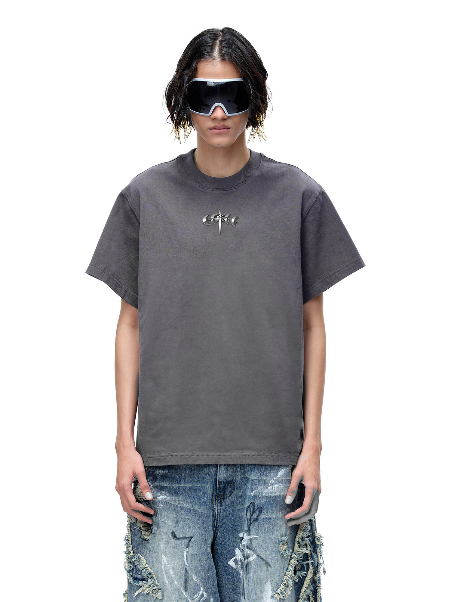 LUMINOUS DAWN ASTRAL METAL LOGO S/S TEE