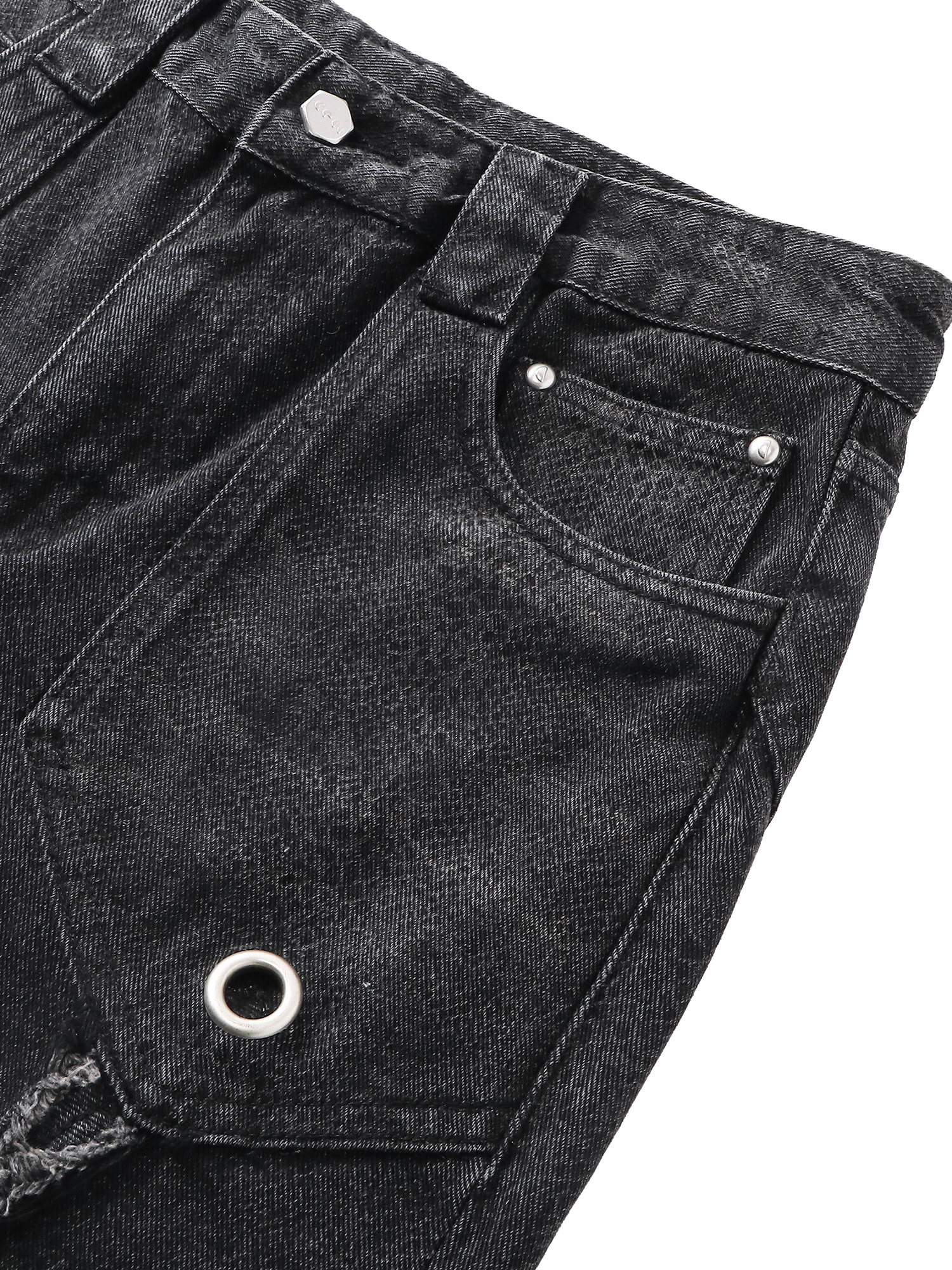 ECLIPSE OF THE BLOODMOON COBRA PRINT BAGGY JEANS