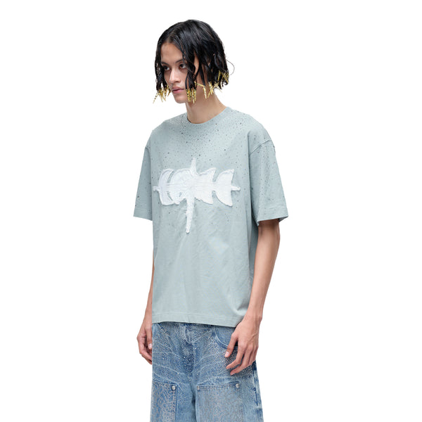 LUMINOUS DAWN RHINESTONE S/S TEE