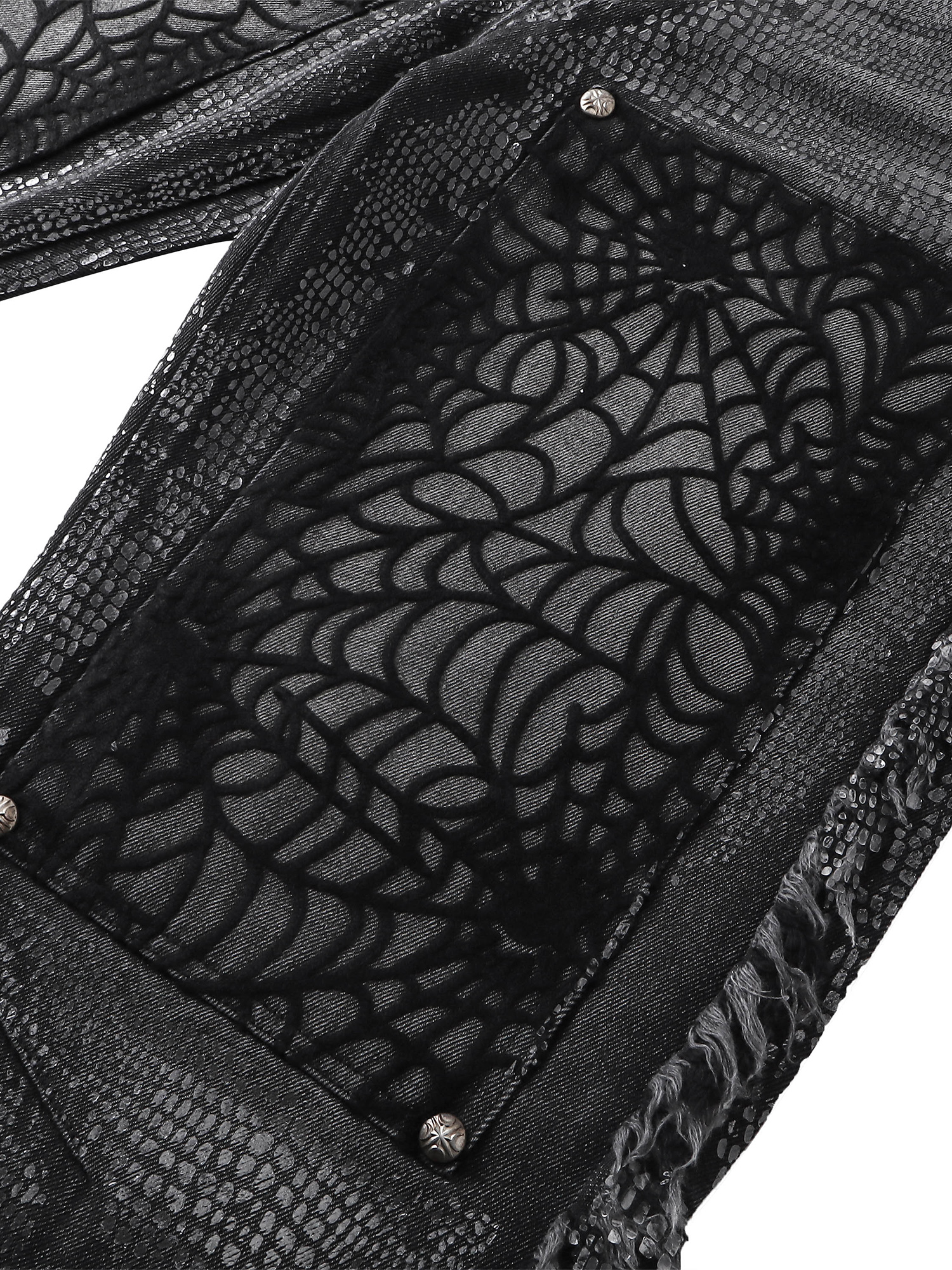 LUMINOUSDAWN FRINGED JEANS