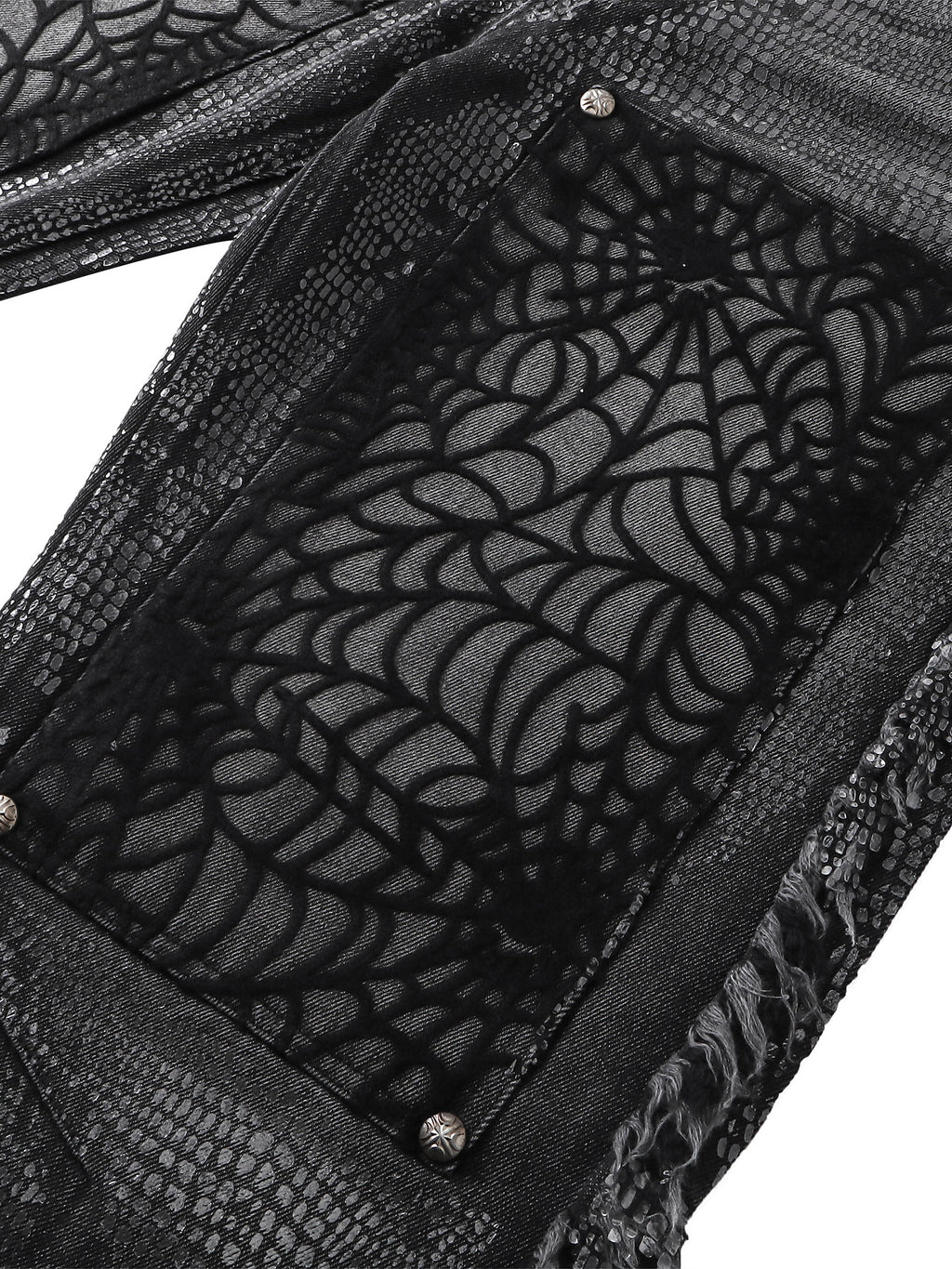 LUMINOUSDAWN FRINGED JEANS