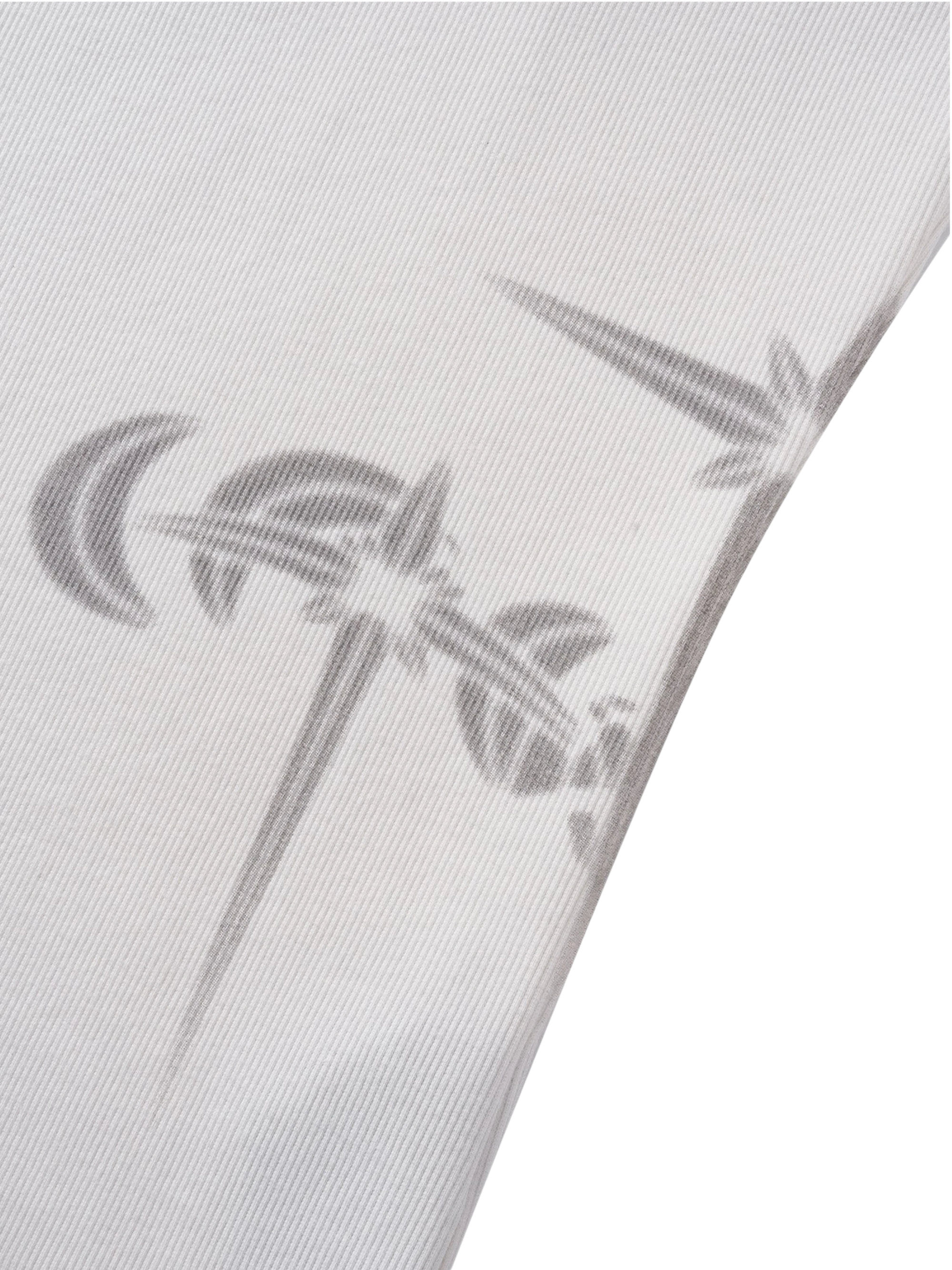 TBHNP Luminous Dawn ribbed cotton tank top with metal astral logo badge — men's streetwear sleeveless tee