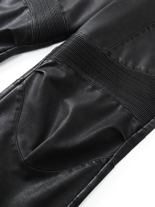 PRINCE OF DARKNESS MOTORCYCLE LEATHER PANTS