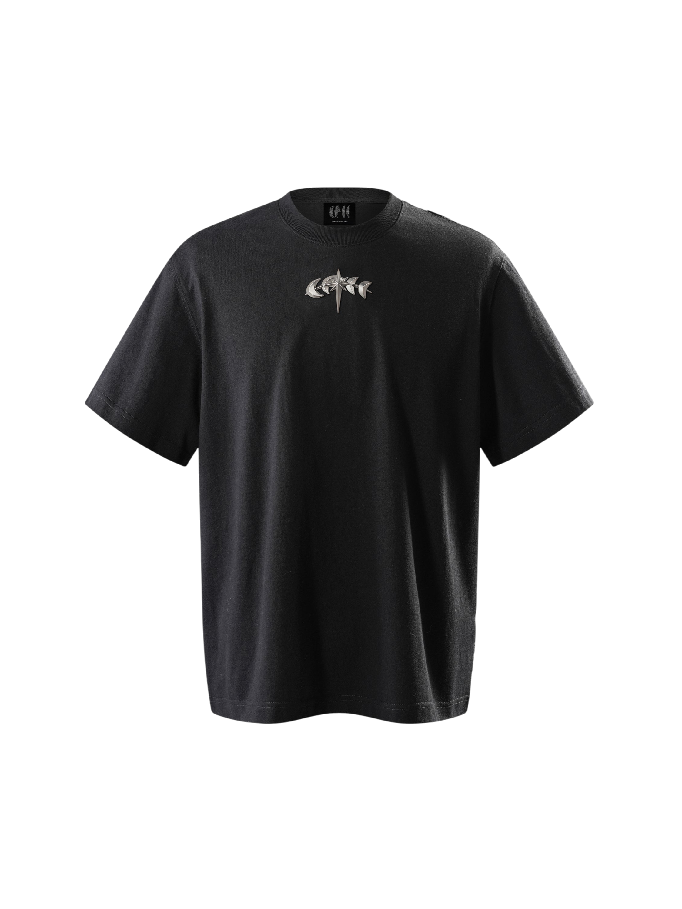 LUMINOUS DAWN ASTRAL METAL LOGO T-SHIRT