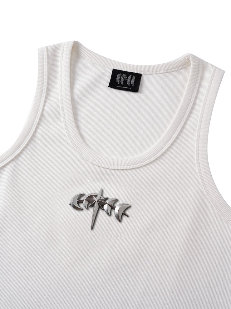 LUMINOUS DAWN ASTRAL METAL LOGO VEST