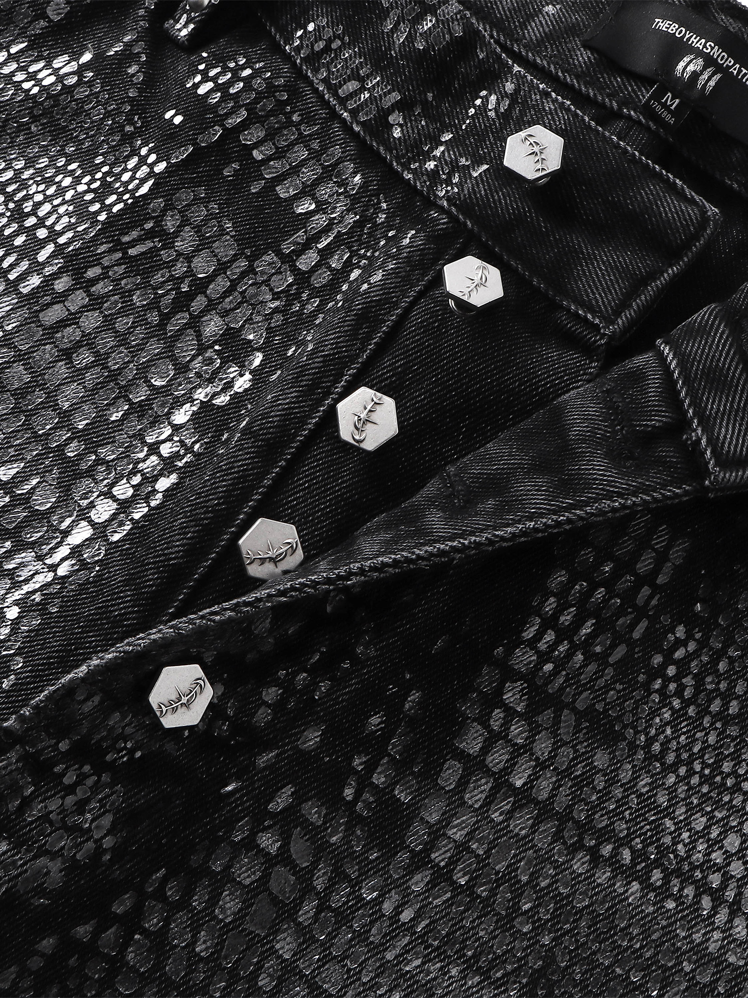 LUMINOUSDAWN FRINGED JEANS