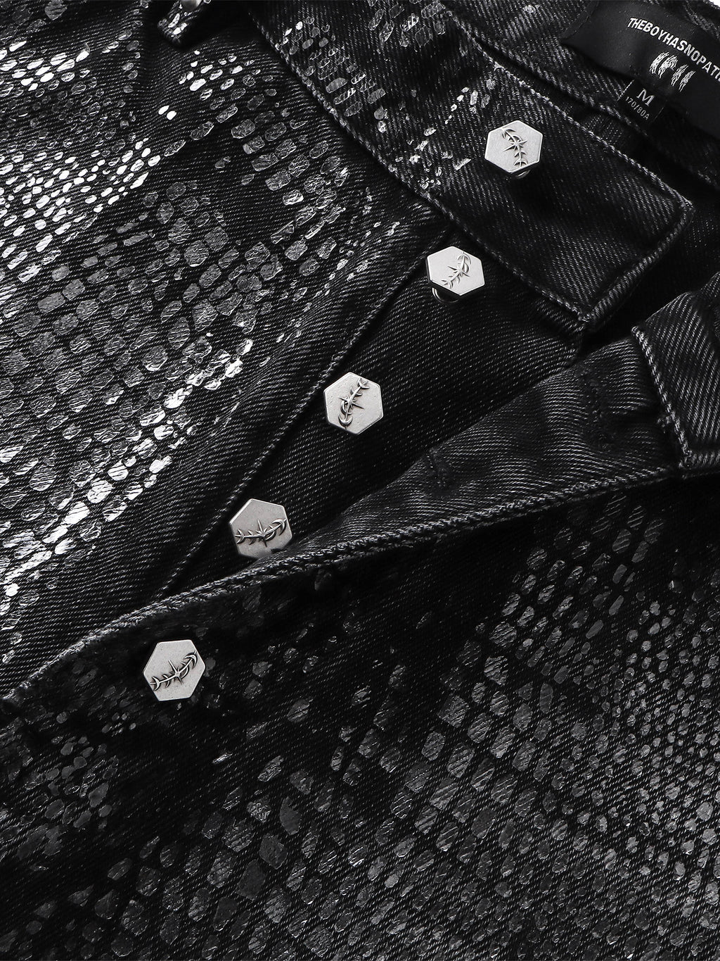 LUMINOUSDAWN FRINGED JEANS