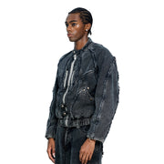 DISCIPLE BIKER DENIM JACKET