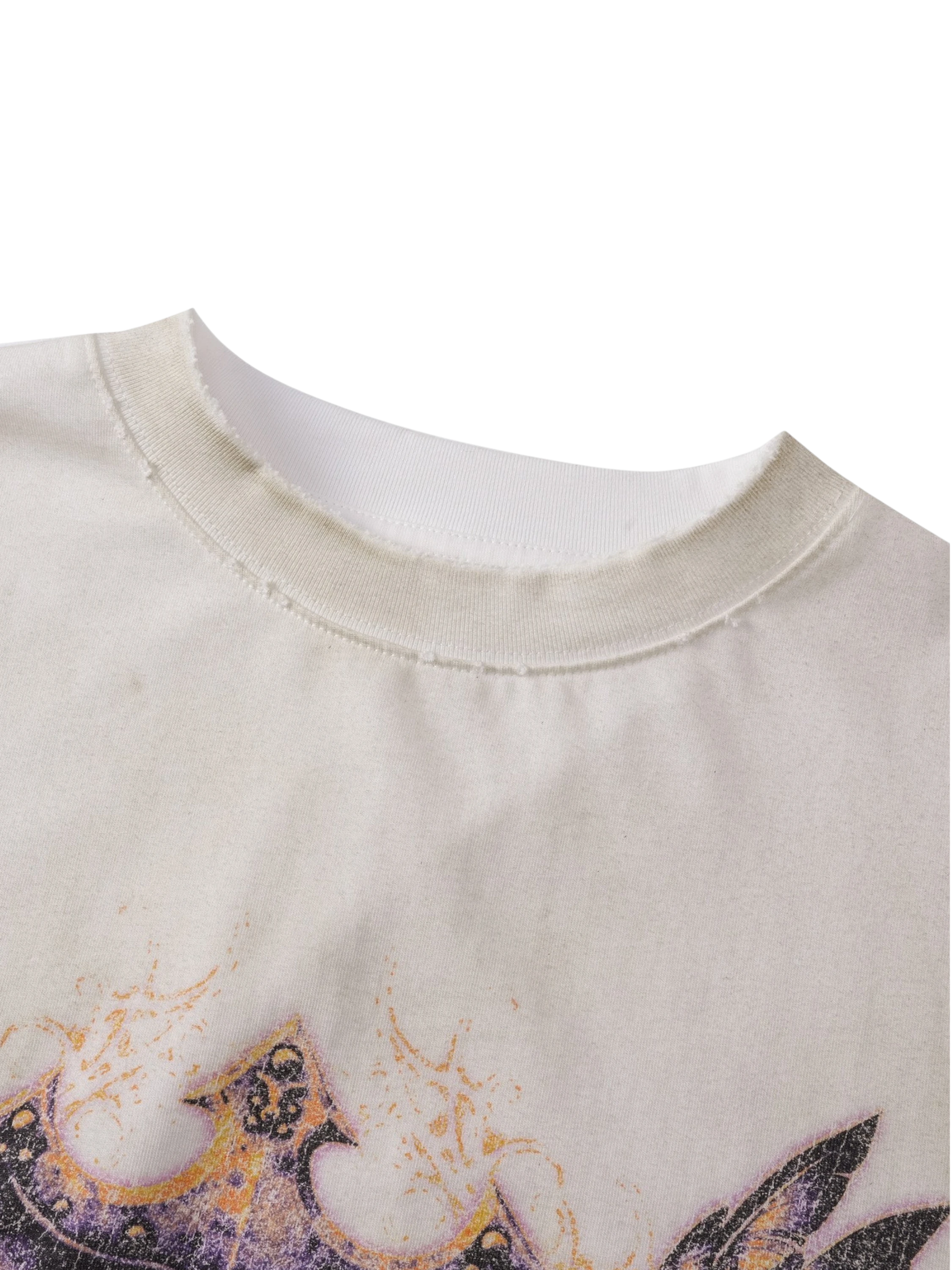 TBHNP Luminous Dawn astral knight distressed t-shirt — men's streetwear graphic tee