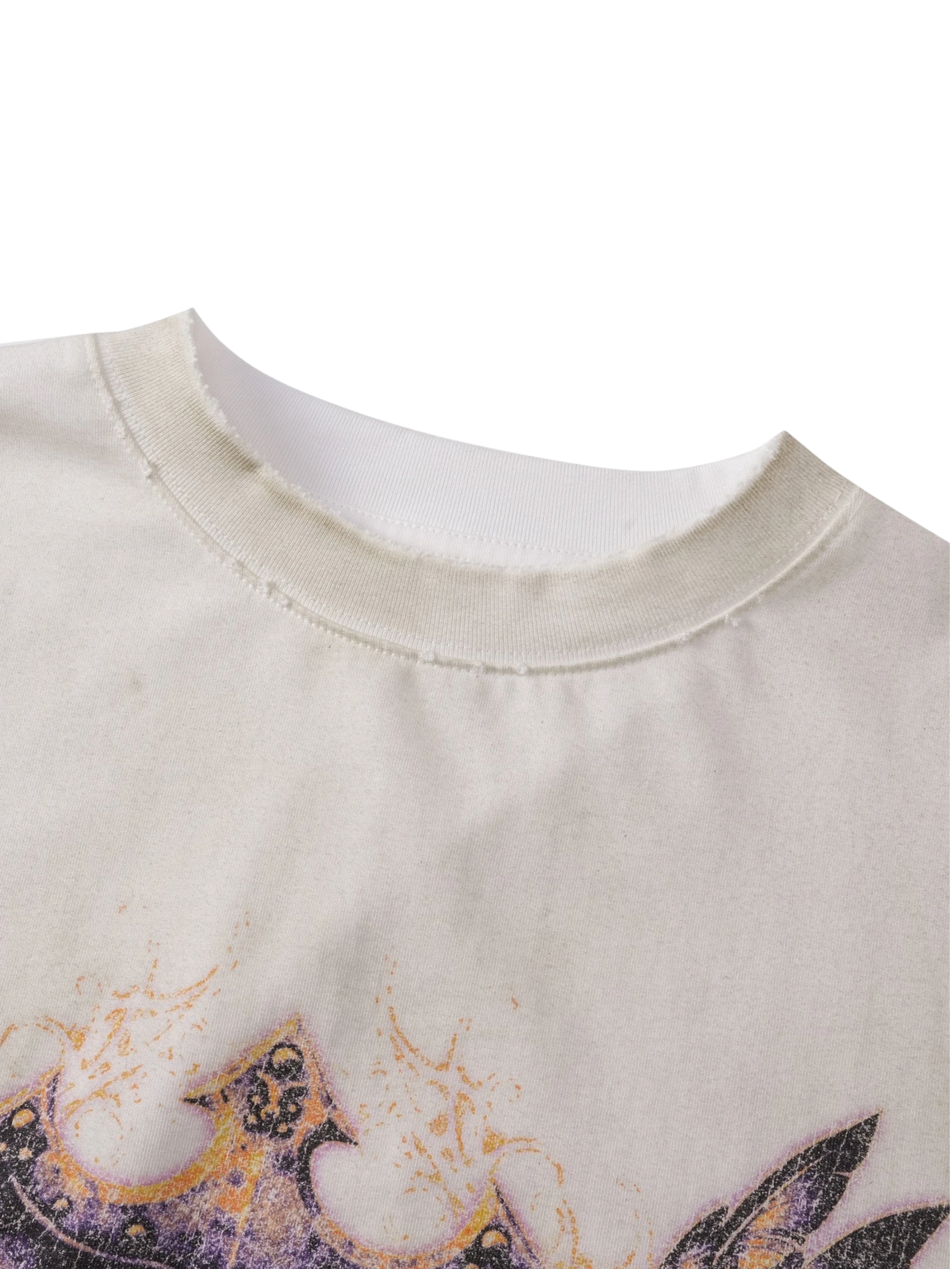TBHNP Luminous Dawn astral knight distressed t-shirt — men's streetwear graphic tee