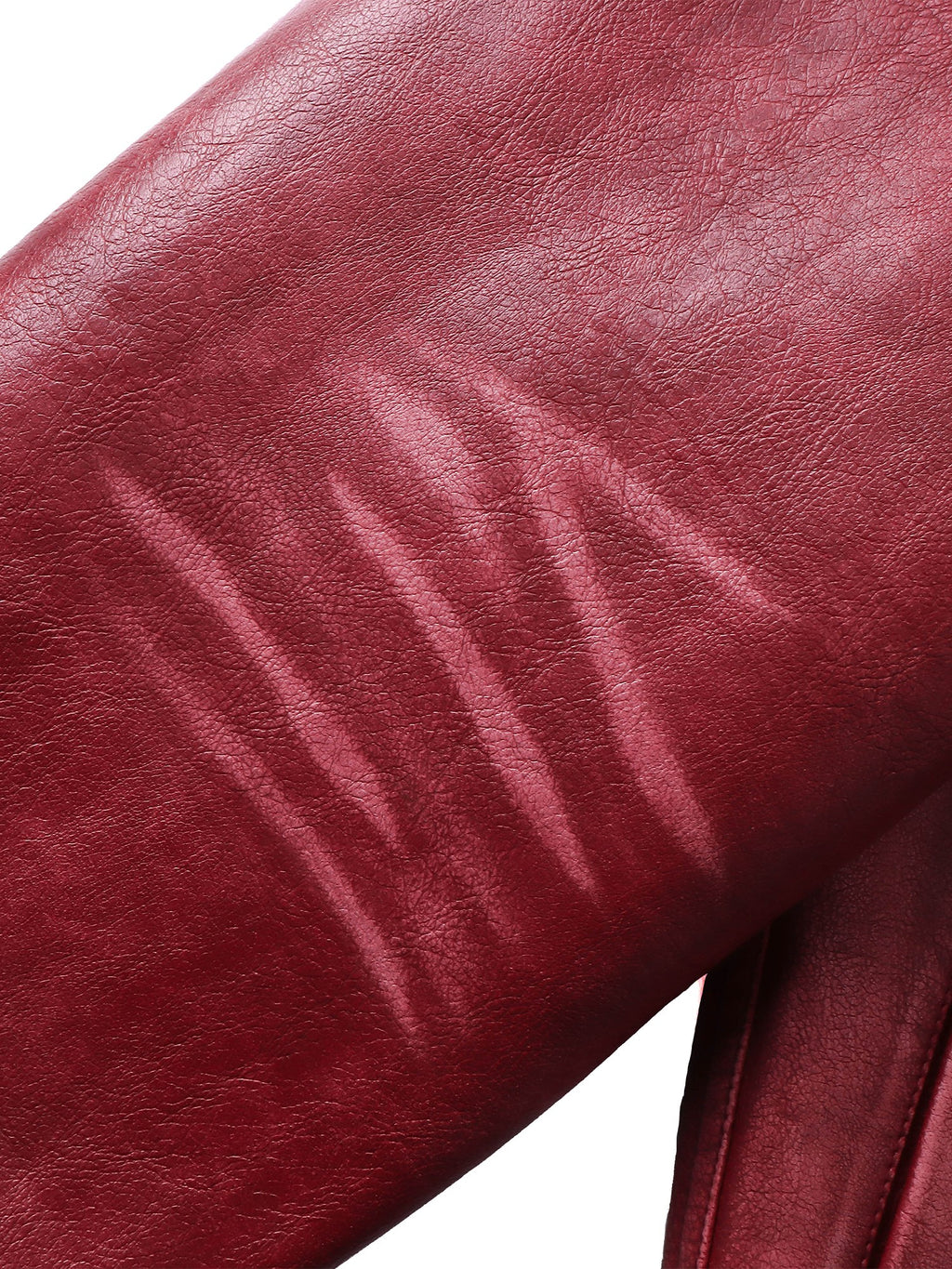 ECLIPSE OF THE BLOOD MOON COBWEB LEATHER JACKET