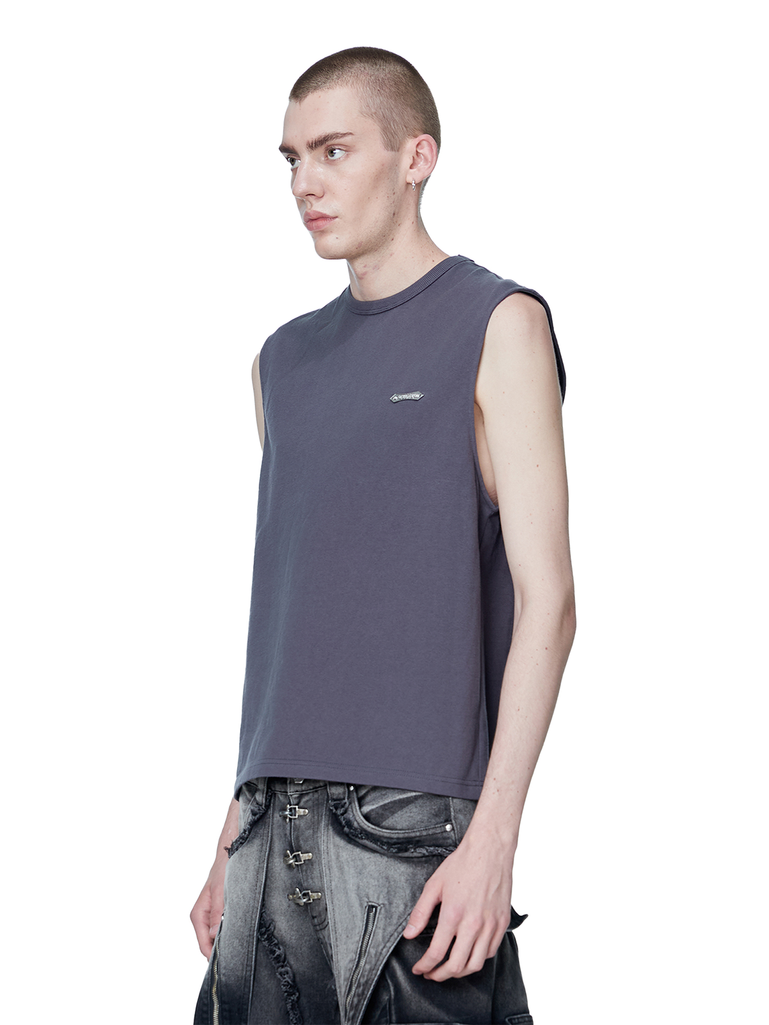 LUMINOUS DAWN ASTRAL METAL LOGO SHADOWBAT VEST