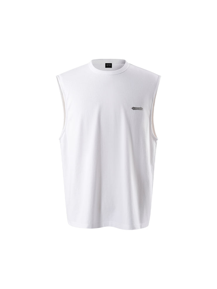 LUMINOUS DAWN ASTRAL METAL LOGO SHADOWBAT VEST