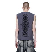 LUMINOUS DAWN ASTRAL METAL LOGO SHADOWBAT VEST