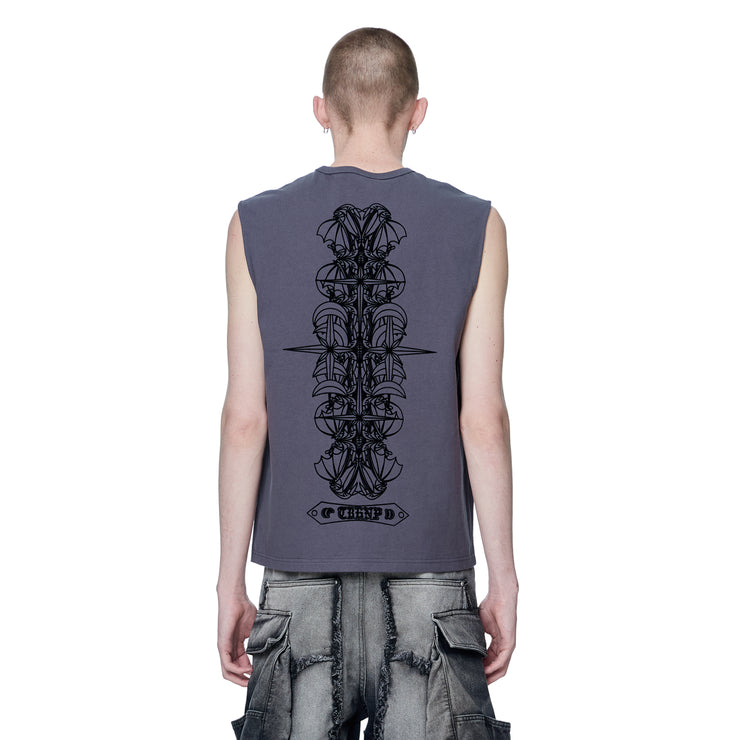 LUMINOUS DAWN ASTRAL METAL LOGO SHADOWBAT VEST
