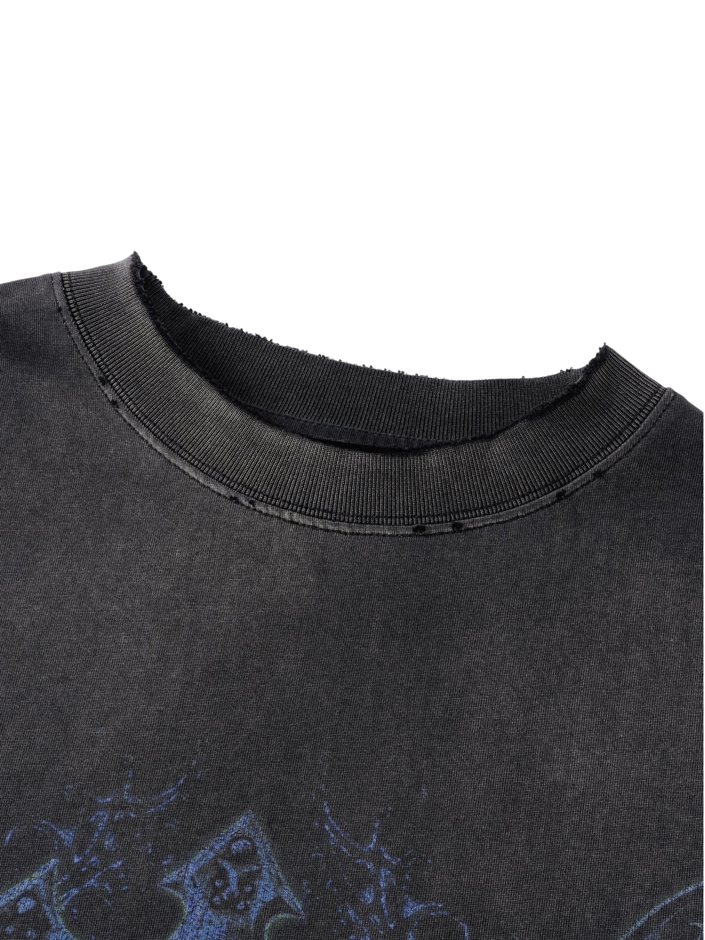TBHNP Luminous Dawn astral knight distressed t-shirt — men's streetwear graphic tee