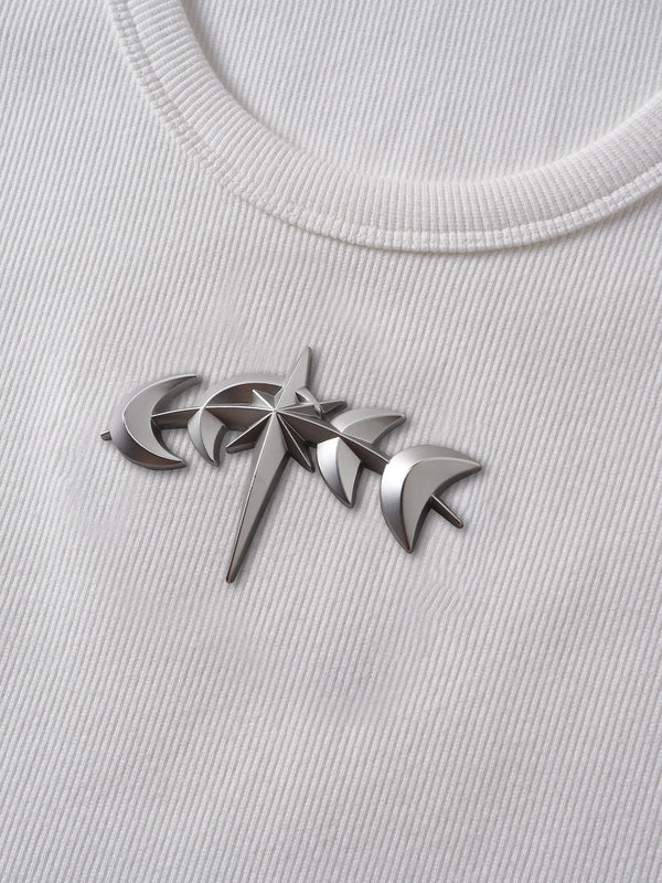 LUMINOUS DAWN ASTRAL METAL LOGO VEST