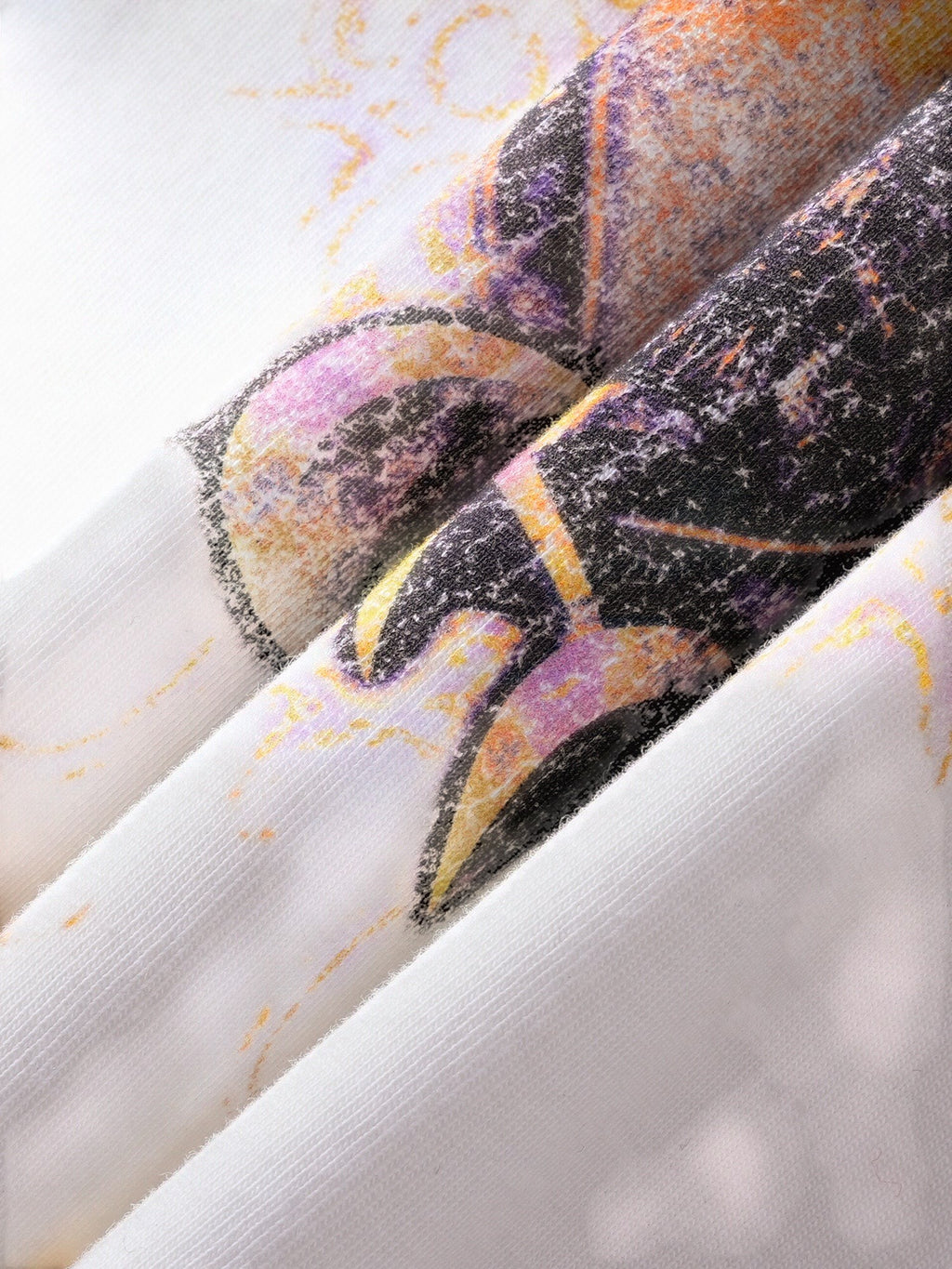 TBHNP Luminous Dawn astral knight distressed t-shirt — men's streetwear graphic tee