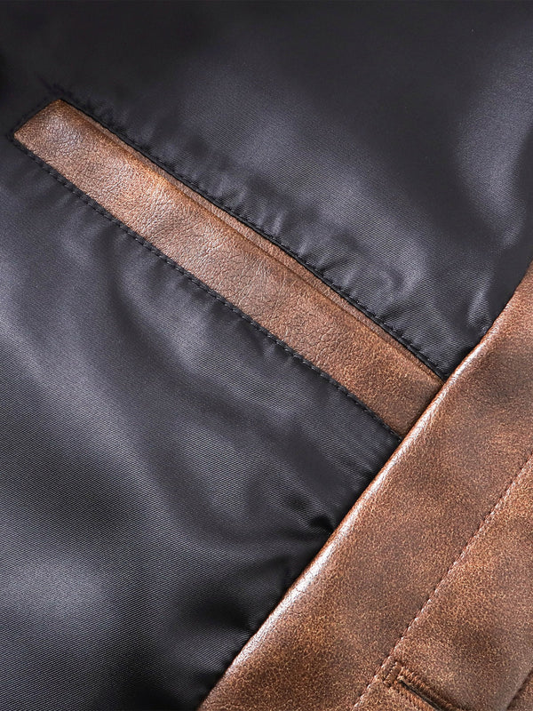 ECLIPSE OF THE BLOOD MOON COBWEB LEATHER JACKET