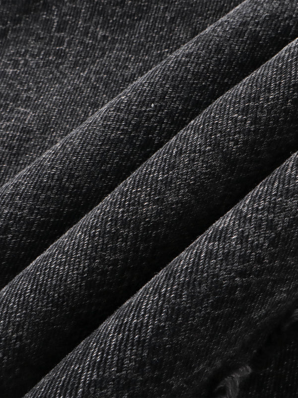 ECLIPSE OF THE BLOODMOON COBRA PRINT BAGGY JEANS