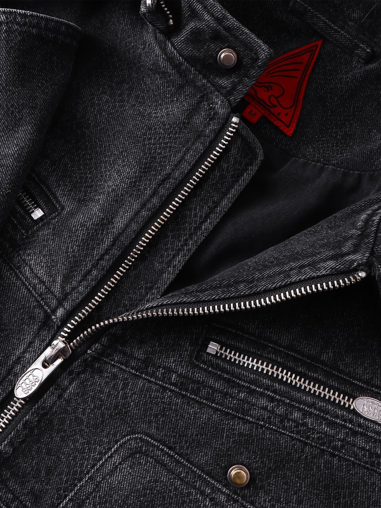 TBHNP Eclipse of the Blood Moon cobra print fur-hood moto jacket, black — men's streetwear jacket
