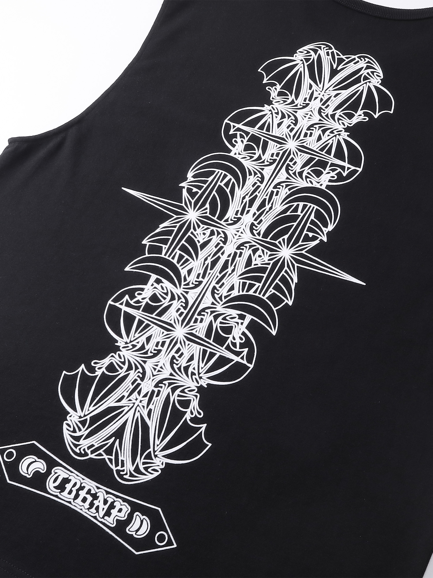 LUMINOUS DAWN ASTRAL METAL LOGO SHADOWBAT VEST