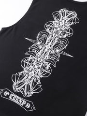 LUMINOUS DAWN ASTRAL METAL LOGO SHADOWBAT VEST