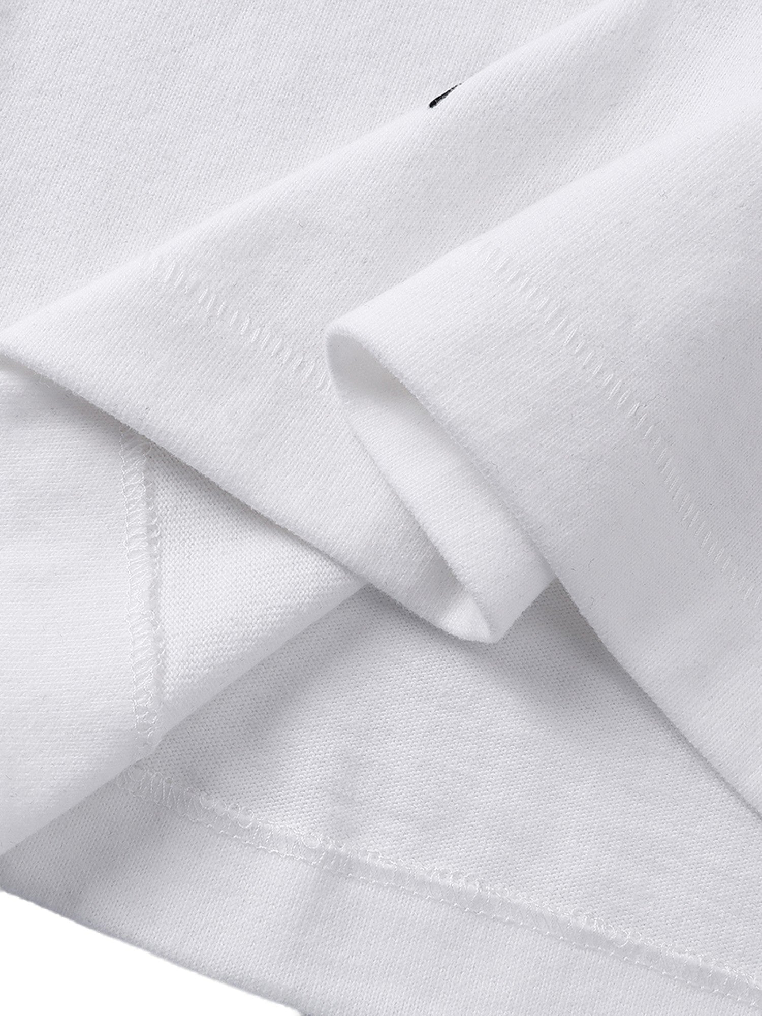Off White long-sleeve tee hem construction