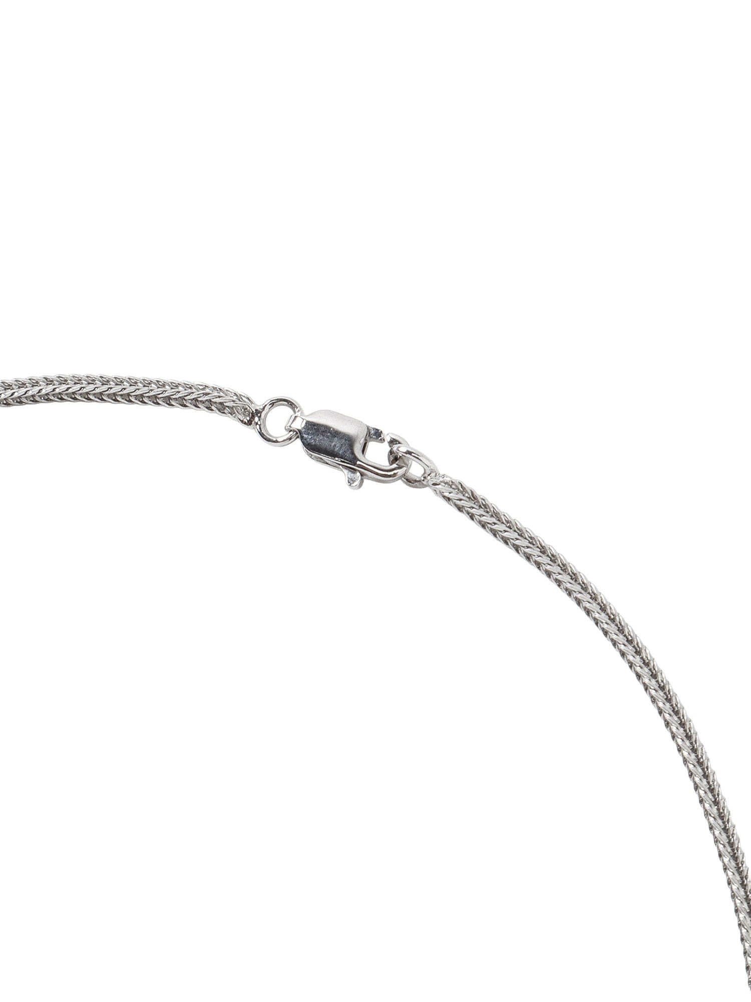 Star Moon necklace lobster clasp and chain-end detail
