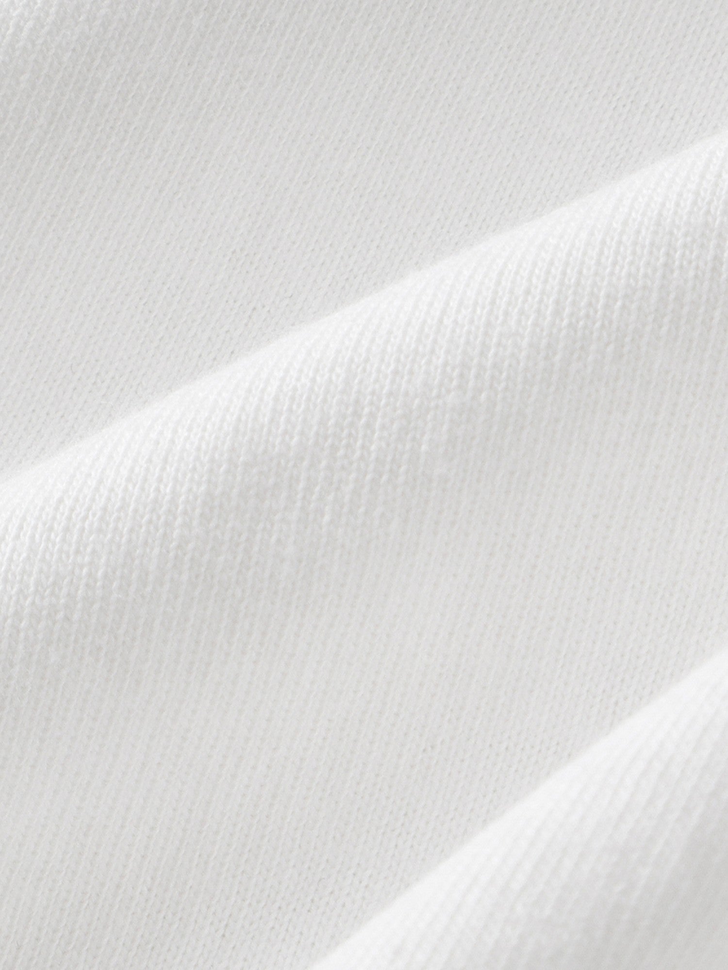 White 100% cotton jersey texture