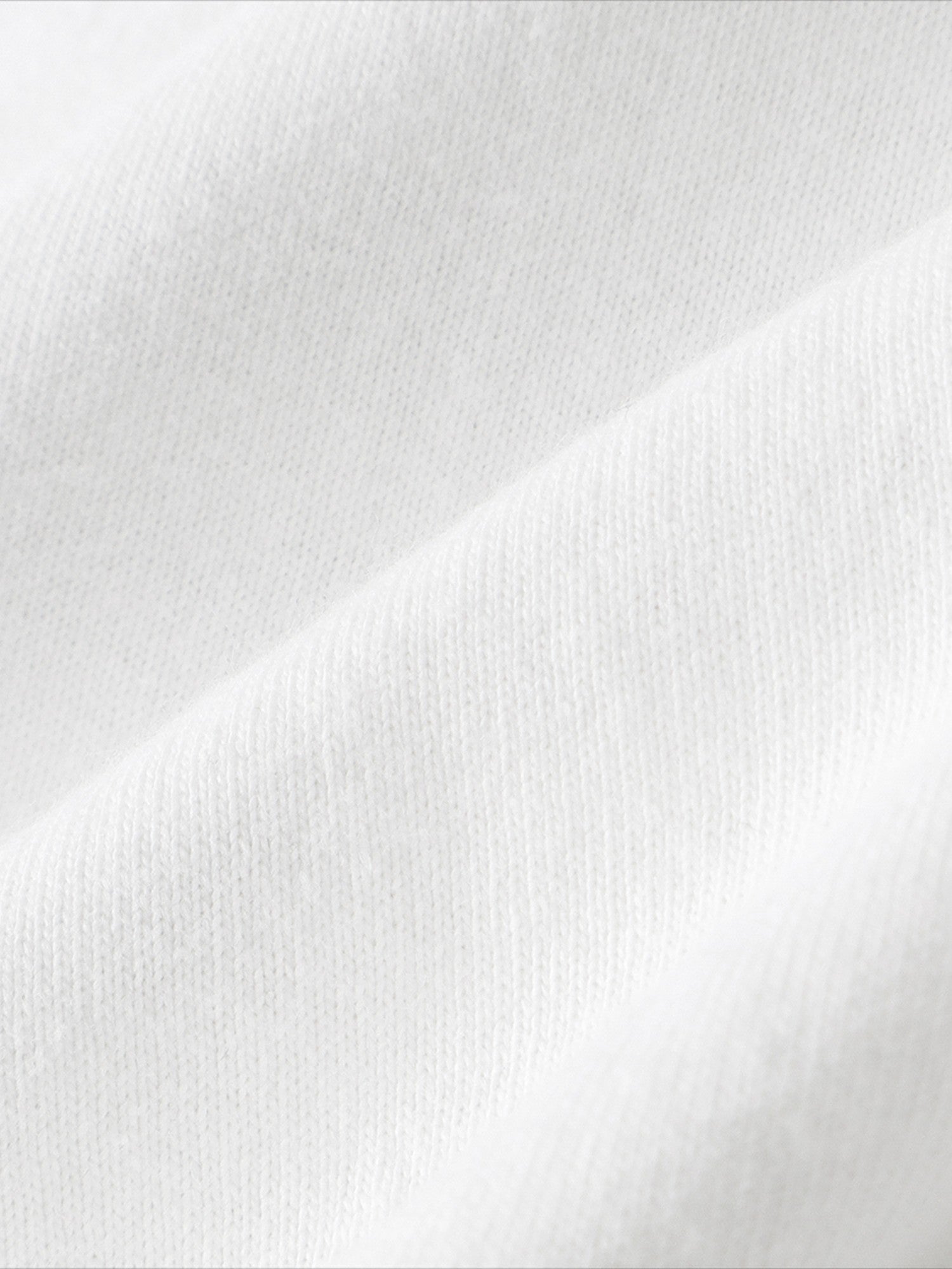 White 100% cotton jersey texture