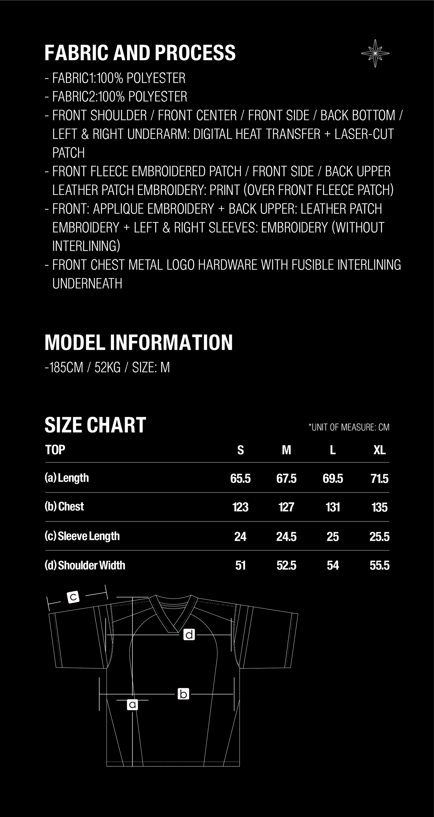 T260029 updated size guide