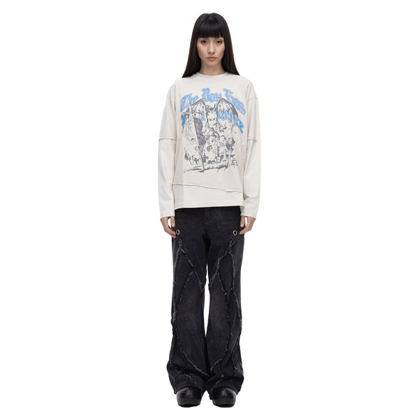 ECLIPSE OF THE BLOOD MOON ARRIVAL KNIGHT L/S TEE