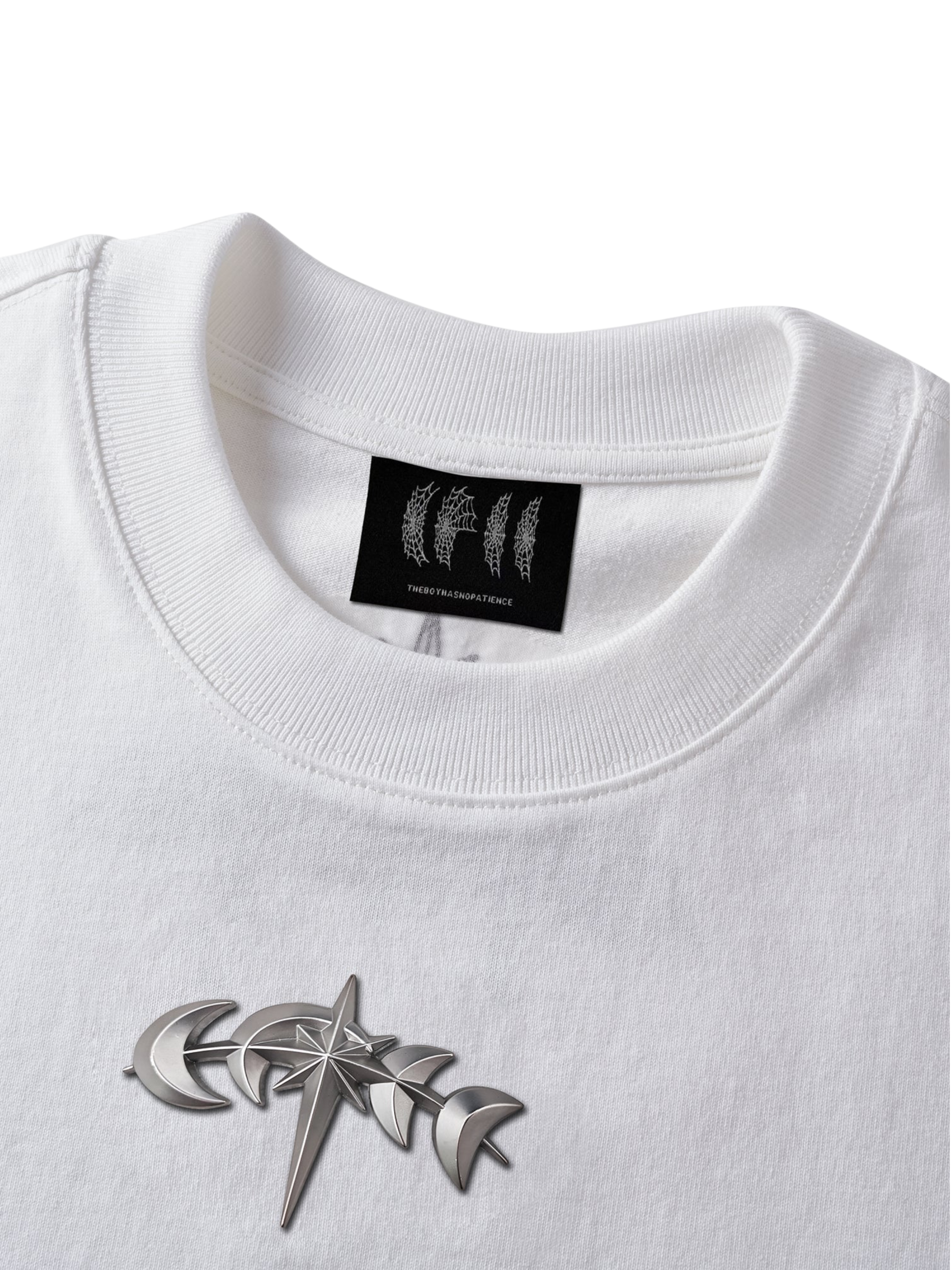LUMINOUS DAWN ASTRAL METAL LOGO T-SHIRT