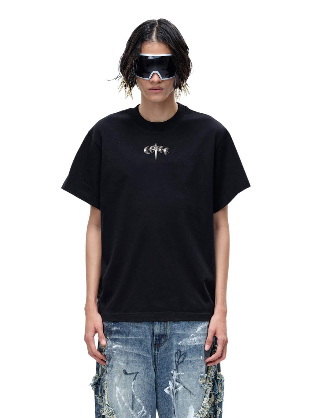 LUMINOUS DAWN ASTRAL METAL LOGO T-SHIRT