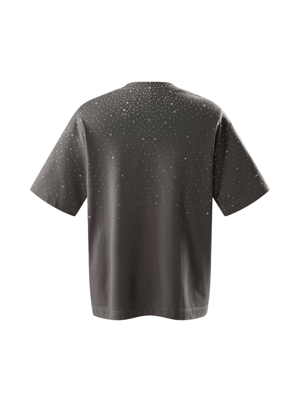 LUMINOUS DAWN RHINESTONE PATCH T-SHIRT