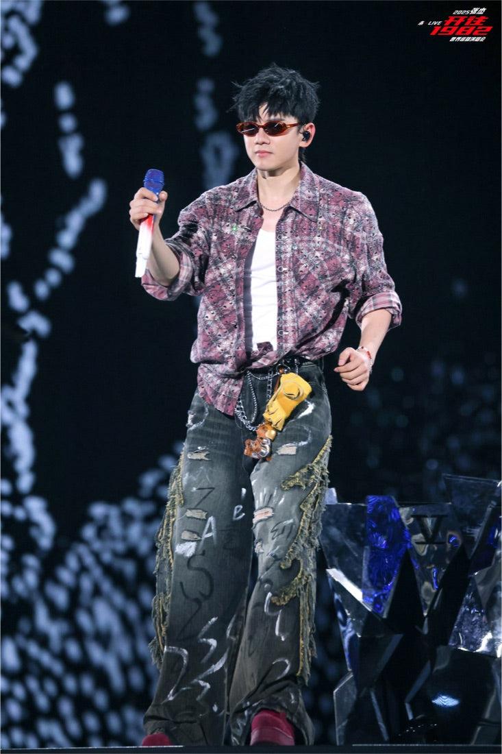 Jason Zhang wearing THE BOY HAS NO PATIENCE