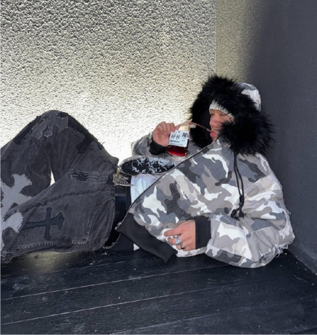 macovaseas wearing THE BOY HAS NO PATIENCE